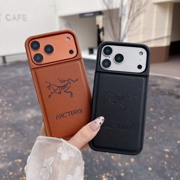 ARC'TERYX アークテリクスハイブランドiphone 17e 16e 18 17 Pro Max 15 Plusケースカバー耐衝撃のiPhone 18pro max Air 17pro 16e 15 pro max 17eスマホケース男女兼用iPhone  18 Air 15 14 16 17pro maxケースカバーアップル 18 15+ 14pro 16e 17eブランドスマホカバー薄型オシャレ