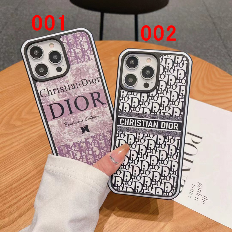  Dior アイフォン14+/14proカバー 