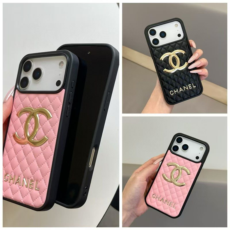 Chanel アップル 15+ 14pro 16e 17ブランドスマホカバー