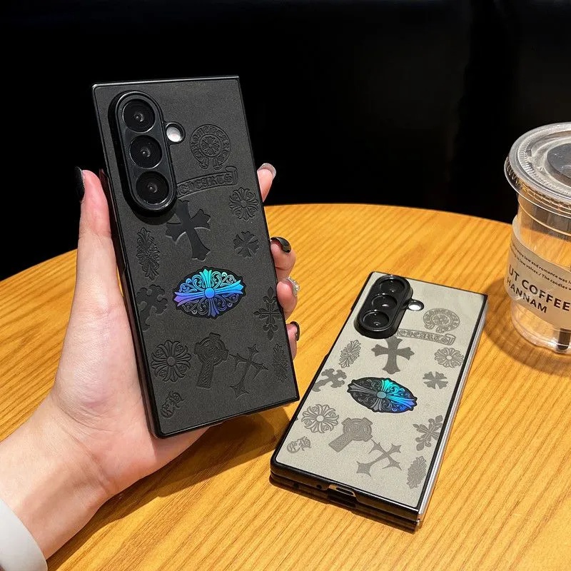 Chrome Heartsギャラクシー Z Fold6 7 5/Fold7 5 4 6ケース