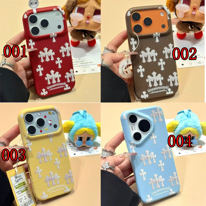 Chrome Heartsアイフォン17 16 pro max 15 plus 16eケース