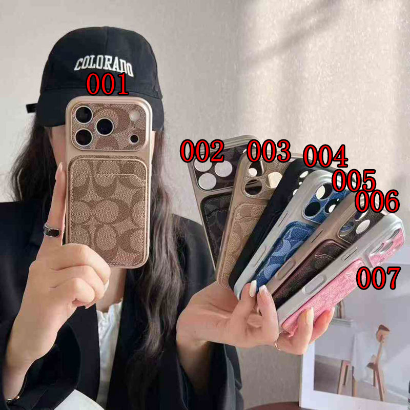 コーチアイフォンAir /16プロ マックス/15 17 プロ/16カバー