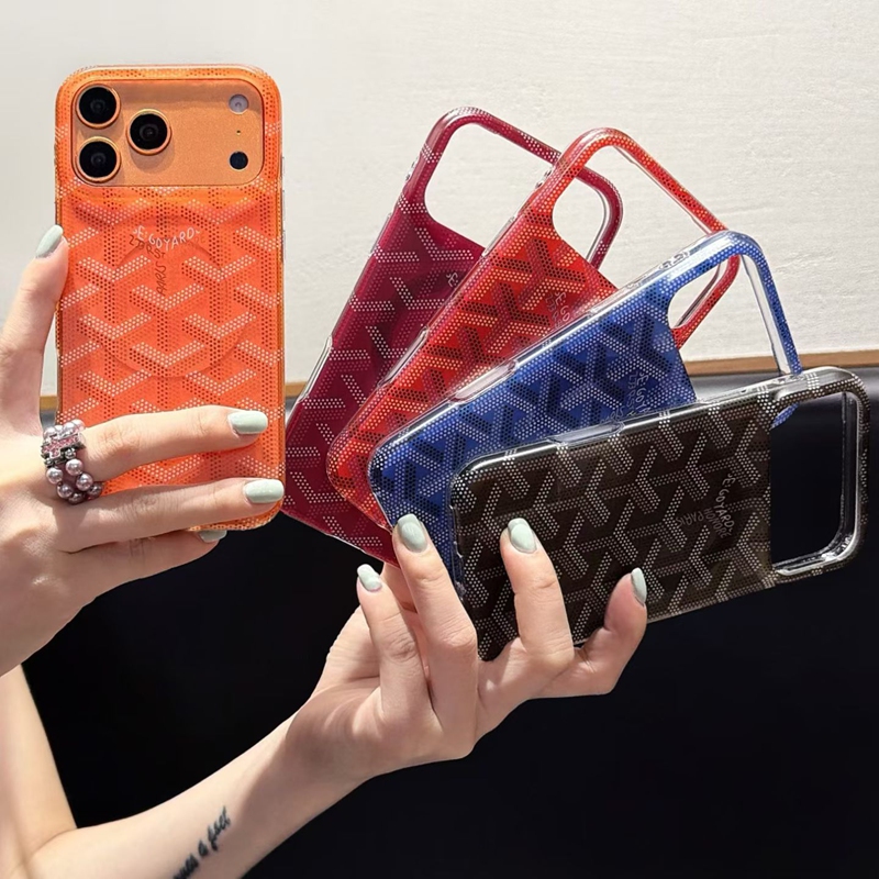 Goyard アップル 18 15+ 14pro 16e 17eブランドスマホカバー