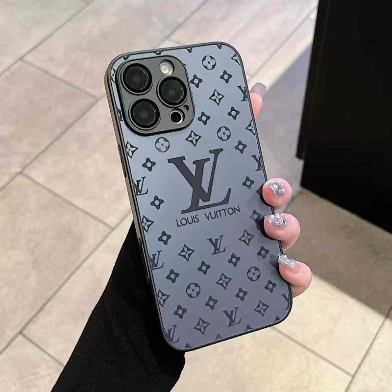 Lv アップル 15+ 14pro 16e 17ブランドスマホカバー