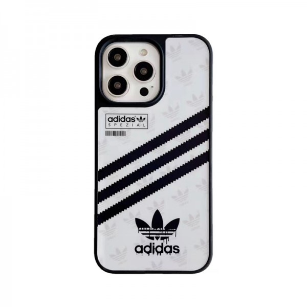 Adidas アディダスアイフォン 15 14プロ マックス/14プロ/14カバー 落下防止耐衝撃のiPhone 15 14 ultra plusスマホケースアイフォン15/14proケースブランド 手触り良い 男女兼用iPhone 15 14 pro maxケースカバー