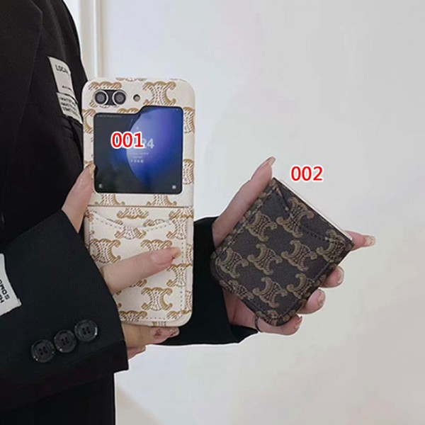 CELINE セリーヌGalaxy Z Flip6 5 4スマホケース 携帯カバー Galaxy z fold5 4 6ブランドスマホケース ブランドギャラクシー Z Flip5 4 6カバー 落下保護Galaxy Z Flip5/4ケース 高級感 シンプル 逸品