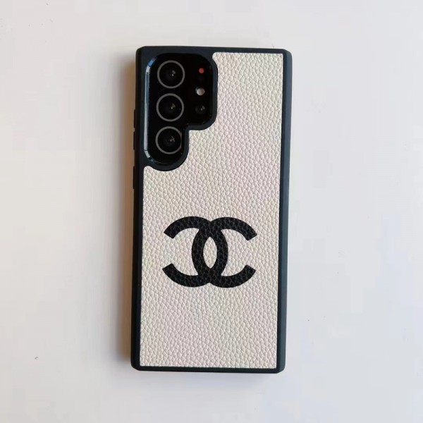 ブランド Chanel ギャラクシーS23 ultra plusスマホケース 滑り止め シャネル Galaxy s22/s22+/s22ultraカバー 黒白デザイン galaxy s21 s20 plus ultraケース 柔らか 衝撃吸収 Samsung  note20/note20 ultra携帯ケース 放熱性 メンズ レディース