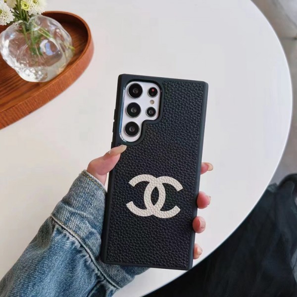 ブランド Chanel ギャラクシーS23 ultra plusスマホケース 滑り止め シャネル Galaxy s22/s22+/s22ultraカバー 黒白デザイン galaxy s21 s20 plus ultraケース 柔らか 衝撃吸収 Samsung  note20/note20 ultra携帯ケース 放熱性 メンズ レディース