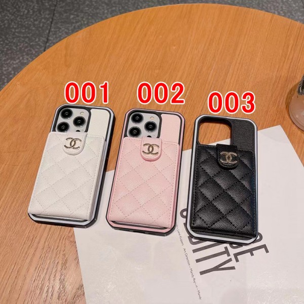 CHANEL アイフォン15plus/14proケース ブランド 収納型 シャネル iphone 14Pro max/14plus革カバー 耐久性 アイフォン13pro/12miniケース 菱格 iphone11 pro maxカバー オシャレ 定番ロゴ入れ 男女兼用