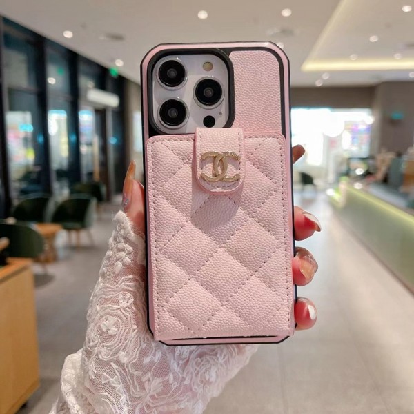 CHANEL アイフォン15plus/14proケース ブランド 収納型 シャネル iphone 14Pro max/14plus革カバー 耐久性 アイフォン13pro/12miniケース 菱格 iphone11 pro maxカバー オシャレ 定番ロゴ入れ 男女兼用