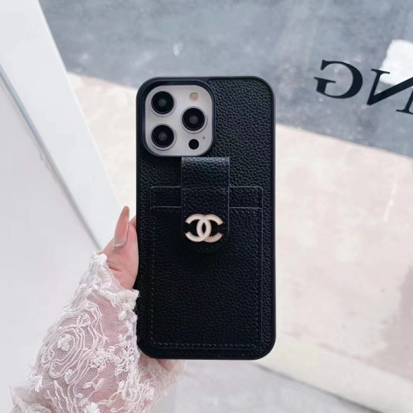 Chanel アイフォン15/14proケースブランド 手触り良い シャネル iPhone 14+/14Pro max携帯カバー 高級感 シンプル iPhone13pro/13ケース カード収納 レディース iphone12pro max/12pro/11ケース 落下保護 キズ防止 エレガント