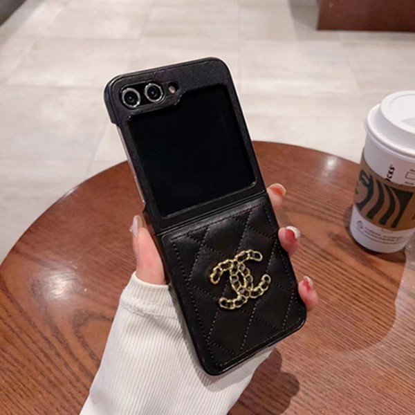 Chanel シャネルブランド Samsung Z Fold 5 4 flip 5 4スマホカバー 流行り Galaxy z fold5 4ブランドスマホケース ブランドギャラクシー Z Flip5 4カバー 落下保護Galaxy Z Flip5/4ケース 高級感 シンプル 逸品