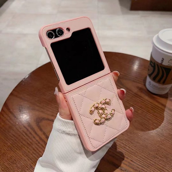 Chanel シャネルブランド Samsung Z Fold 5 4 flip 5 4スマホカバー 流行り Galaxy z fold5 4ブランドスマホケース ブランドギャラクシー Z Flip5 4カバー 落下保護Galaxy Z Flip5/4ケース 高級感 シンプル 逸品