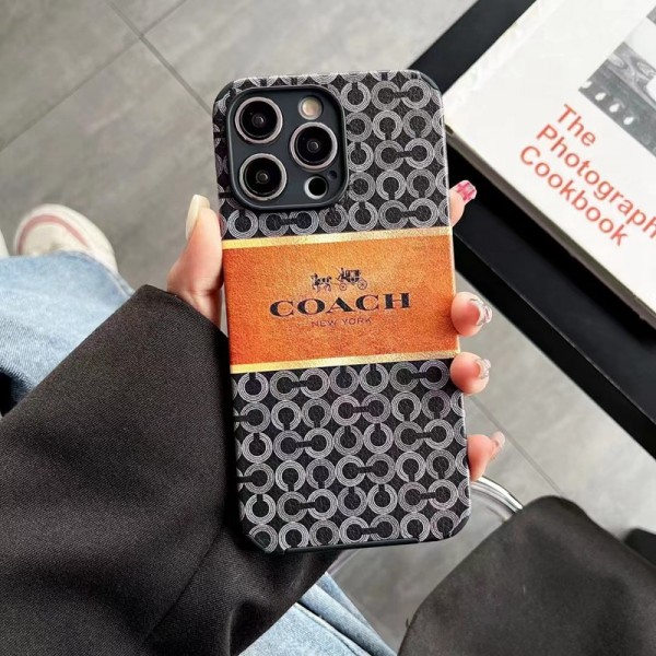 Coach コーチアイフォン15 ultra 14proブランドケースアイフォン 15 14プロ マックス/14プロ/14カバー 落下防止ブランドiPhone 15 14 プロマックススマホカバー激安アップル 15+ 14proブランドスマホカバー薄型オシャレ