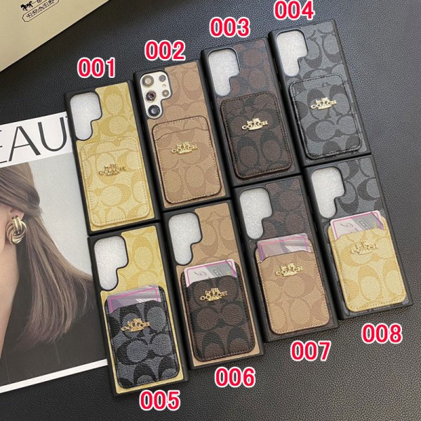 Coach コーチブランドGALAXY S24 アイホン14 15 plus 15 16 proケースレディースメンズブランドギャラクシーs23 s24 + ultraスマホカバー激安パロディかわいいのgalaxy s24 plus ultraケース大人気高級感っぽいブランドスマホケースgalaxy s24