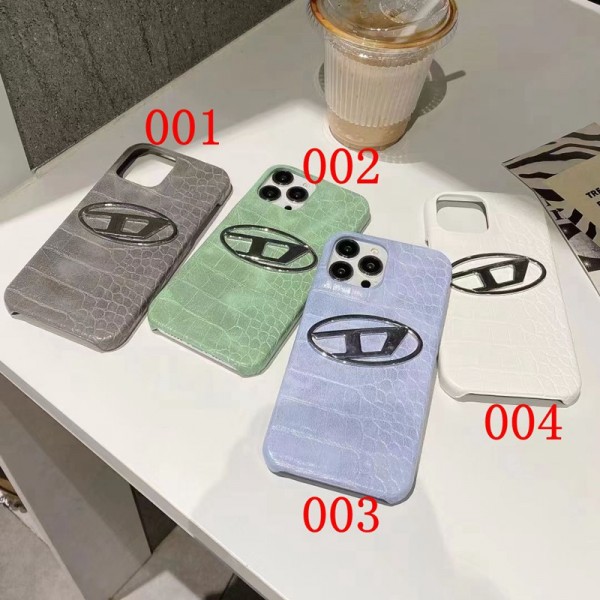 DIESEL ディーゼル ハイブランドiphone 14 Pro Max 15 Plusケースカバーアイフォン 15 14プロ マックス/14プロ/14カバー 落下防止耐衝撃のiPhone 15 14 ultra plusスマホケースアイフォン15/14proケースブランド 手触り良い 