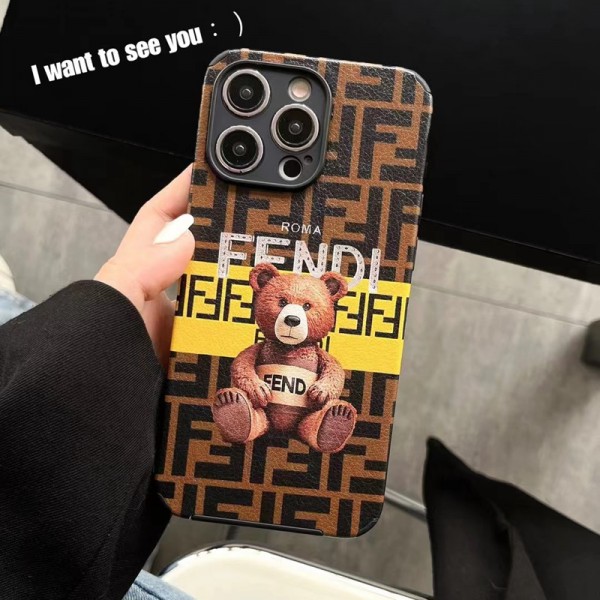 Fendi フェンデイアイフォン15 Plus 14proブランドケースハイブランドiphone 14 Pro Max 15 Plusケースカバーアイフォン 15 14プロ マックス/14プロ/14カバー 落下防止アイフォン15/14proケースブランド 手触り良い 