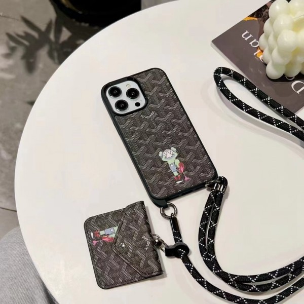 Goyard ゴヤールハイブランドiphone 14 Pro Max 15 Plusケースカバーアイフォン15/14proケースブランド 手触り良い 男女兼用iPhone 15 14 pro maxケースカバーアップル 15+ 14proブランドスマホカバー薄型オシャレ
