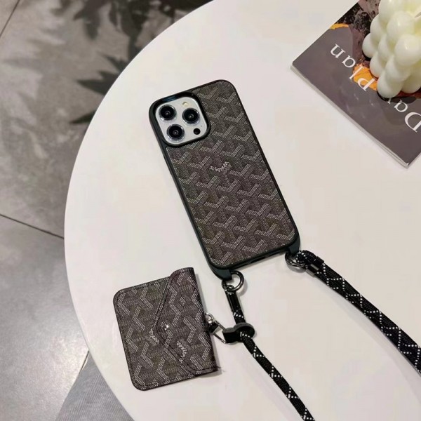 ゴヤール Goyard アイフォン15 ultra 14proブランドケースハイブランドiphone 14 Pro Max 15 Plusケースカバーアイフォン 15 14プロ マックス/14プロ/14カバー 落下防止アイフォン15/14proケースブランド 手触り良い 
