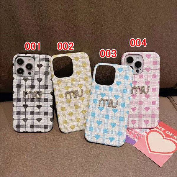 ミュウミュウ MiuMiu男女兼用samsung s24/s23ultra iphone 14 15 plus 16ブランドコピーケースブランドSamsung S23 Ultra s24 s22 Plusケース 落下保護かわいいのgalaxy s24 plus ultraケース大人気高級感っぽいブランドスマホケースgalaxy s24