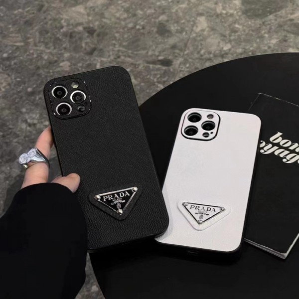 Prada プラダアイフォン15 ultra 14proブランドケースハイブランドiphone 14 Pro Max 15 Plusケースカバーアイフォン 15 14プロ マックス/14プロ/14カバー 落下防止アイフォン15/14proケースブランド 手触り良い 