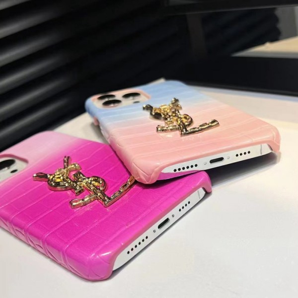 Ysl イブサンローランブランドiPhone 15 14 プロマックススマホカバー激安アイフォン15/14proケースブランド 手触り良い 男女兼用iPhone 15 14 pro maxケースカバーアップル 15+ 14proブランドスマホカバー薄型オシャレ