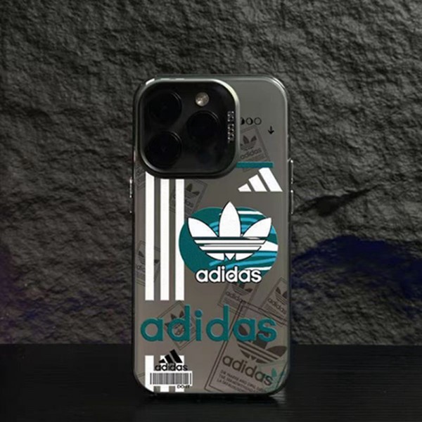 Adidas アディダスアイフォン 15 14プロ マックス/14プロ/14カバー 落下防止耐衝撃のiPhone 15 pro max 14  plusスマホケースブランドiPhone 15 14 プロマックススマホカバー激安アイフォン15/14proケースブランド 手触り良い 