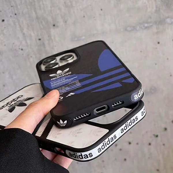 Adidas アディダスアイフォン15 plus 14proブランドケース耐衝撃のiPhone 15 pro max 14  plusスマホケースブランドiPhone 15 14 プロマックススマホカバー激安男女兼用iPhone 15 14 pro maxケースカバー