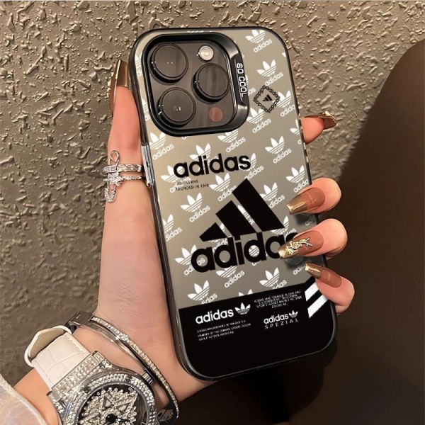 Adidas アディダスハイブランドiphone Air 16e 14 17 Pro Max 15 PlusケースカバーブランドiPhone  16プロマックス15 14 17 Air スマホカバー激安アイフォン17/air/15/14 13pro 12 16+ケースブランド 手触り良い 男女兼用iPhone  Air 15 14 16 17pro maxケースカバー