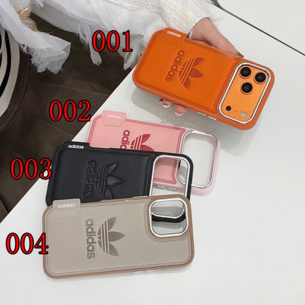Adidas アディダスアイフォン17 air 16 pro max 15 plus 14pro 16e ブランドケースハイブランドiphone Air 16e 14 17 Pro Max 15 PlusケースカバーアイフォンAir /16プロ マックス/15 17 プロ/16カバー 落下防止アイフォン17/air/15/14 13pro 12 16+ケースブランド 手触り良い 