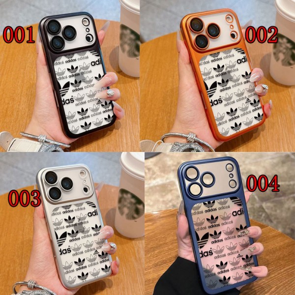 Adidas アディダスアイフォン17 air 16 pro max 15 plus 14pro 16e ブランドケースハイブランドiphone Air 16e 14 17 Pro Max 15 Plusケースカバー耐衝撃のiPhone Air 17pro 16e 15 pro max 14  13 12 plusスマホケース男女兼用iPhone  Air 15 14 16 17pro maxケースカバー