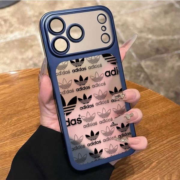 Adidas アディダスアイフォン17 air 16 pro max 15 plus 14pro 16e ブランドケースハイブランドiphone Air 16e 14 17 Pro Max 15 Plusケースカバー耐衝撃のiPhone Air 17pro 16e 15 pro max 14  13 12 plusスマホケース男女兼用iPhone  Air 15 14 16 17pro maxケースカバー