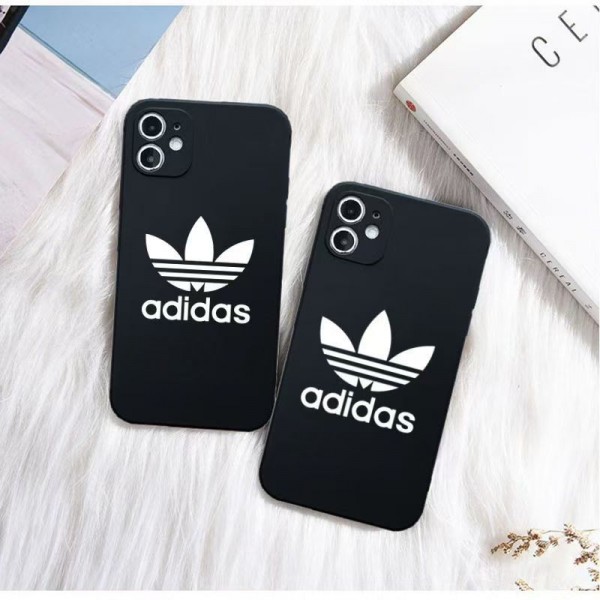 Adidas アディダスアイフォン17 air 16 pro max 15 plus 14pro 16e ブランドケースハイブランドiphone 17e 16e 14 17 Pro Max 15 PlusケースカバーブランドiPhone  16プロマックス15 14 17 Air スマホカバー激安アイフォン17/17e/15/14 13pro 12 16+ケースブランド 手触り良い 