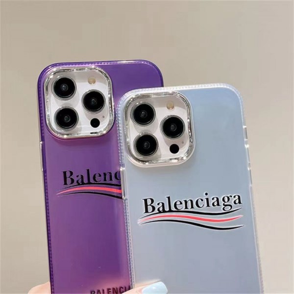 Balenciaga バレンシアガハイブランドiphone 14 Pro Max 15 Plusケースカバーアイフォン 15 14プロ マックス/14プロ/14カバー 落下防止ブランドiPhone 15 14 プロマックススマホカバー激安アイフォン15/14proケースブランド 手触り良い 