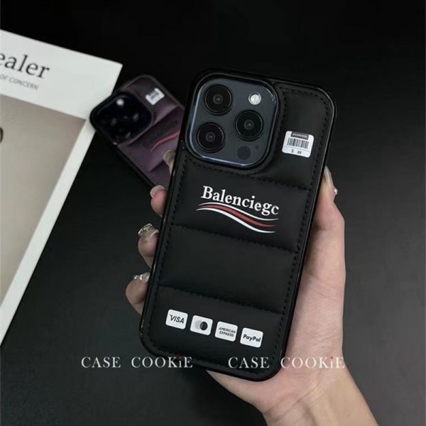 Balenciaga バレンシアガアイフォン15 plus 14proブランドケースアイフォン 15 14プロ マックス/14プロ/14カバー 落下防止耐衝撃のiPhone 15 pro max 14  plusスマホケース男女兼用iPhone 15 14 pro maxケースカバー