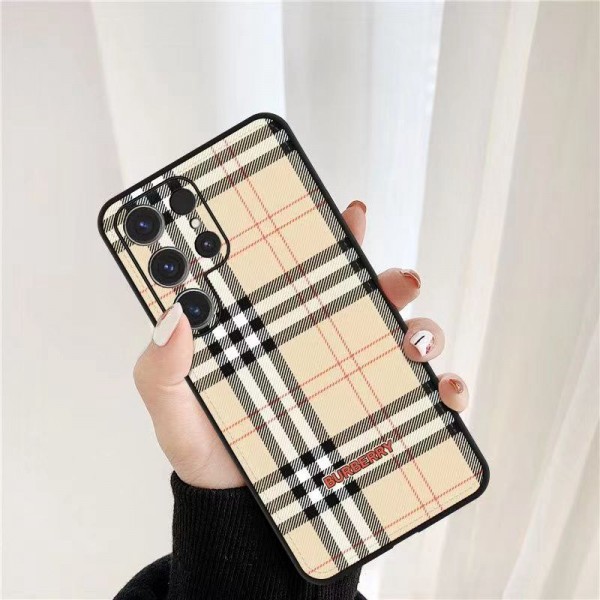 Burberry バーバリーギャラクシー S23 S22 Ultra Plus ケース男女兼用samsung s23/s23ultra iphone 14 15 plusブランドコピーケースブランドギャラクシーs23 s22 + ultraスマホカバー激安パロディ高級感っぽいブランドスマホケースgalaxy s23