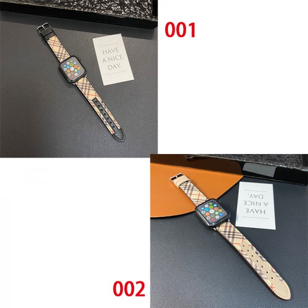 Burberry バーバリーブランド アップルウォッチ9 10ハンド かわいい芸能人愛用 アップルウォッチUltra2，Apple Watch 9 10ベルト 腕時計 ストラップapple watch ultra/8/7/6/5/4/3/2/1バンド メンズ レディースアップルウォッチ7バンド 調節可能