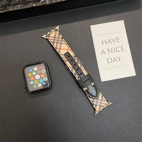 Burberry バーバリーブランド アップルウォッチ9 10ハンド かわいい芸能人愛用 アップルウォッチUltra2，Apple Watch 9 10ベルト 腕時計 ストラップapple watch ultra/8/7/6/5/4/3/2/1バンド メンズ レディースアップルウォッチ7バンド 調節可能