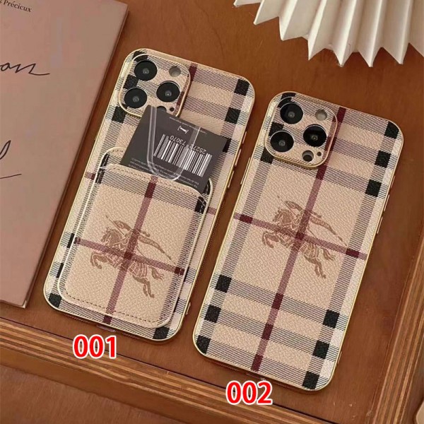 Burberry バーバリーアイフォン16 pro max 15 plus 14pro ブランドケースアイフォン 16プロ マックス/15プロ/16カバー 落下防止ブランドiPhone  16プロマックス15 14スマホカバー激安男女兼用iPhone 15 14 16 pro maxケースカバー