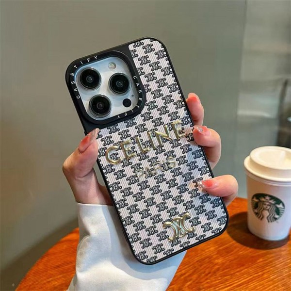 CELINE セリーヌアイフォン15 ultra 14proブランドケースハイブランドiphone 14 Pro Max 15 Plusケースカバー耐衝撃のiPhone 15 14 ultra plusスマホケースブランドiPhone 15 14 プロマックススマホカバー激安