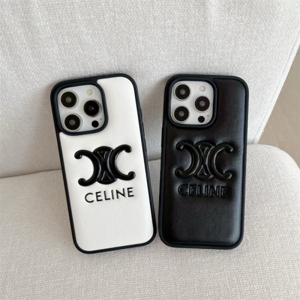 CELINE セリーヌアイフォン 16プロ マックス/15プロ/16カバー 落下防止耐衝撃のiPhone 15 pro max 14  13 12 plusスマホケースアイフォン15/14 13pro 12 ケースブランド 手触り良い 男女兼用iPhone 15 14 16 pro maxケースカバー