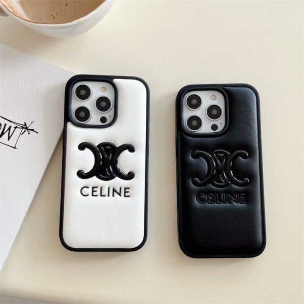 CELINE セリーヌアイフォン 16プロ マックス/15プロ/16カバー 落下防止耐衝撃のiPhone 15 pro max 14  13 12 plusスマホケースアイフォン15/14 13pro 12 ケースブランド 手触り良い 男女兼用iPhone 15 14 16 pro maxケースカバー