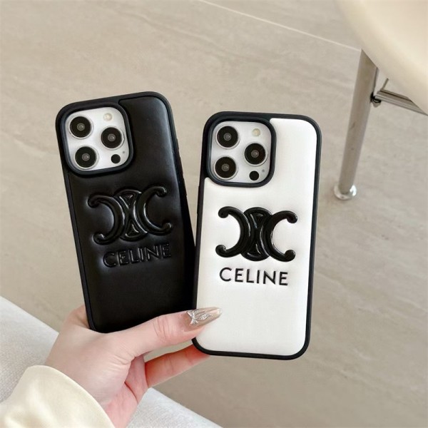 CELINE セリーヌアイフォン 16プロ マックス/15プロ/16カバー 落下防止耐衝撃のiPhone 15 pro max 14  13 12 plusスマホケースアイフォン15/14 13pro 12 ケースブランド 手触り良い 男女兼用iPhone 15 14 16 pro maxケースカバー