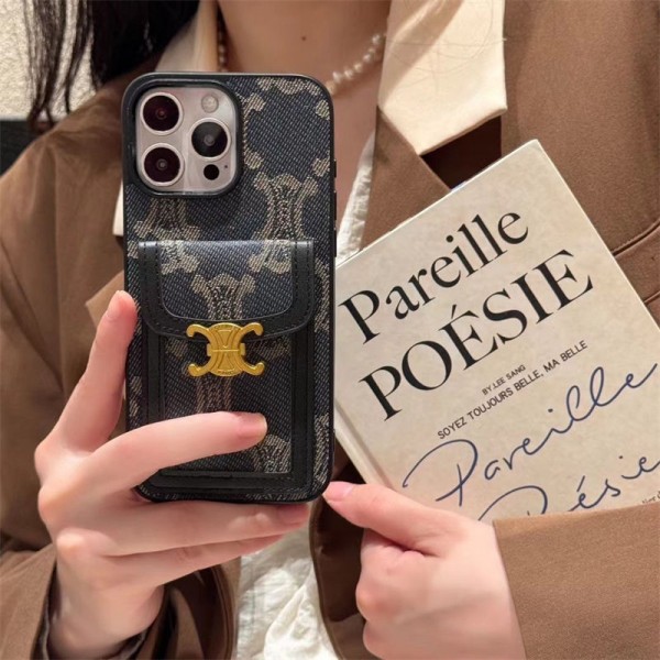 CELINE セリーヌアイフォン17 air 16 pro max 15 plus 14pro 16e ブランドケースハイブランドiphone16e 14 17 Pro Max 15 PlusケースカバーブランドiPhone  16プロマックス15 14 17 air スマホカバー激安男女兼用iPhone 15 14 16 17pro max airケースカバー