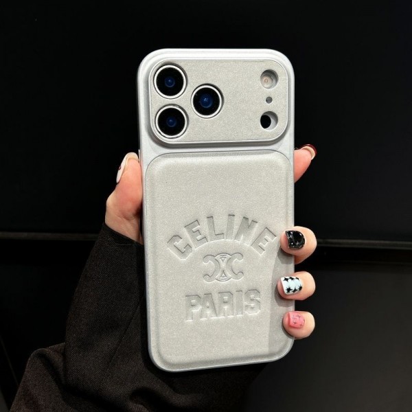 CELINE セリーヌアイフォン17 air 16 pro max 15 plus 14pro 16e ブランドケースアイフォンAir /16プロ マックス/15 17 プロ/16カバー 落下防止アイフォン17/air/15/14 13pro 12 16+ケースブランド 手触り良い 男女兼用iPhone  Air 15 14 16 17pro maxケースカバー