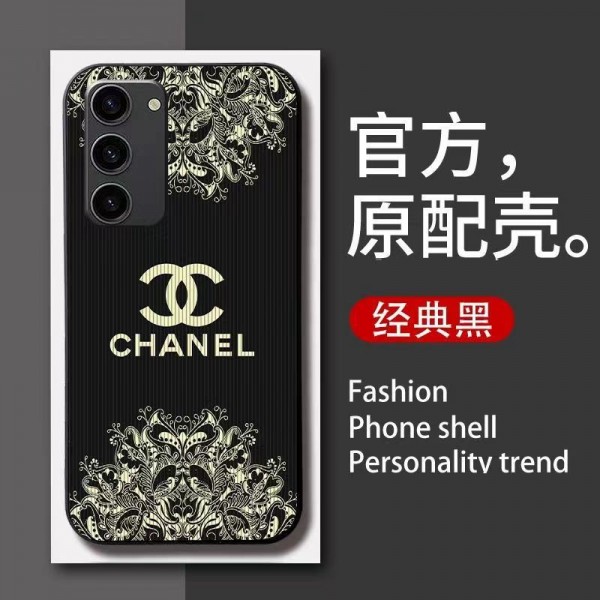 Chanel シャネルギャラクシー S23 S22 Ultra Plus ケースセレブ愛用Galaxy S23 S22 iphone 14 13 12 pro maxケースブランドギャラクシーs23 s22 + ultraスマホカバー激安パロディ高級感っぽいブランドスマホケースgalaxy s23