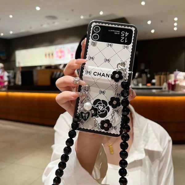 Chanel シャネルブランド Samsung Z Fold 5 4 flip 3 4 6スマホカバー 流行りSamsung Z Fold5 4スマホケース気質オシャレブランドギャラクシー Z Flip 6 5 4カバー 落下保護Galaxy Z Flip5/4ケース 高級感 シンプル 逸品