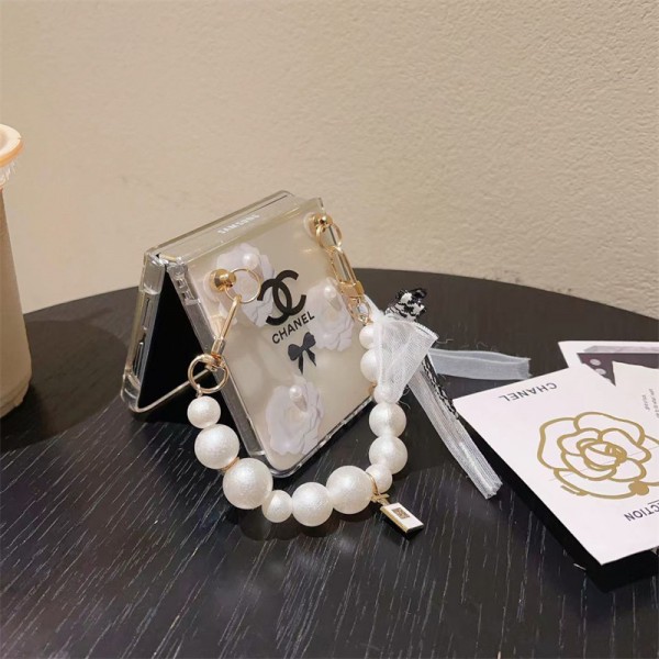 Chanel シャネルGalaxy Z Flip5 4 6スマホケース 携帯カバー Galaxy z flip5 4 3ブランドスマホケース ブランドギャラクシー Z Flip5 4 3カバー 落下保護Galaxy Z Flip 6ケース 高級感 シンプル 逸品