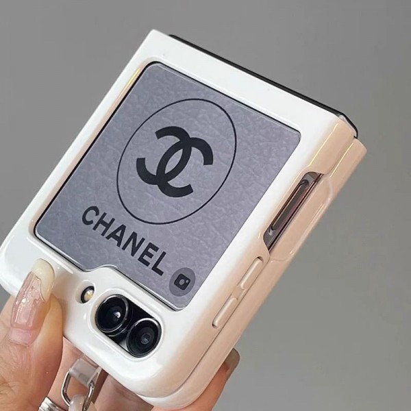 Chanel シャネルブランド Samsung Z flip 5 4スマホカバー 流行りかわいいGalaxy Z flip5 4ケース 耐衝撃レザーギャラクシー Z4 5ケース ビジネス 高品質 メンズGalaxy Z Flip5/4ケース 高級感 シンプル 逸品
