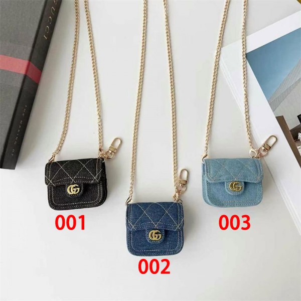 Gucci グッチブランド Airpods 4/3/Pro2ケース 保護 第3世代 airpods 4/pro2 ケース ハイブランド 落下防止ブランド Airpods Pro2/3 4メンズ レディースairpods 4 pro2ケース シリコン